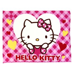 HELLO KITTY好心情刷毛毯